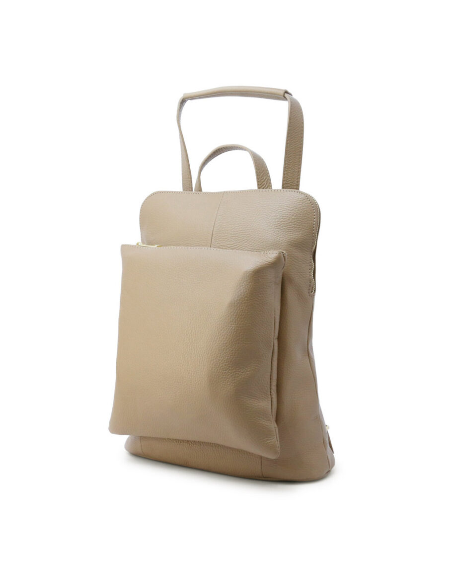 Light Beige Backpack