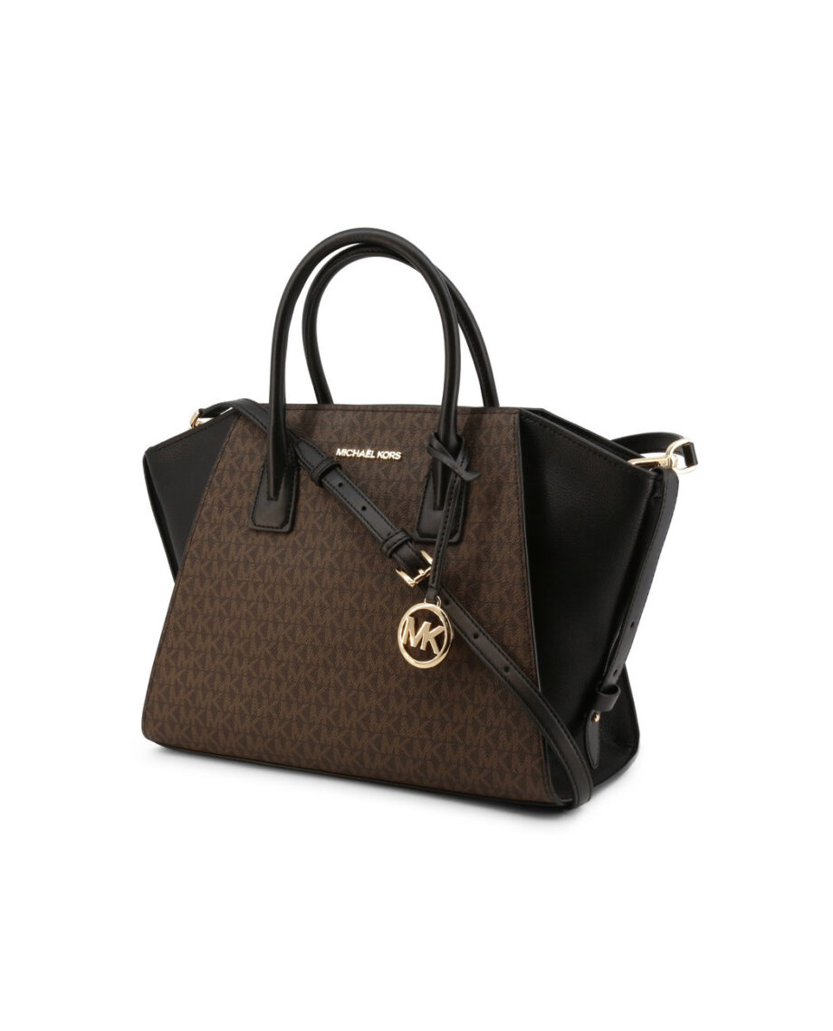 Modern Brown Black Handbag